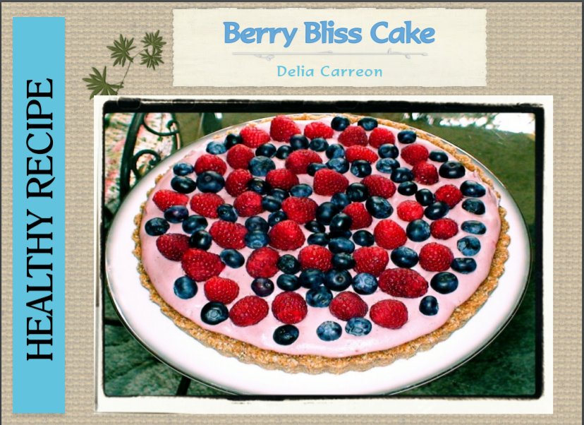 berry bliss cake