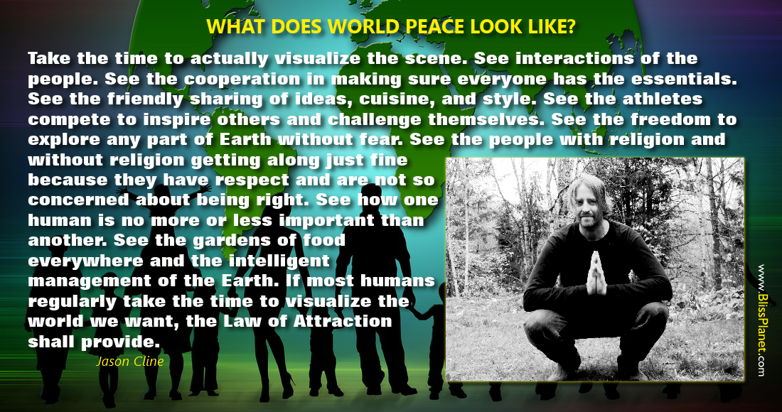 What does world peace look like?