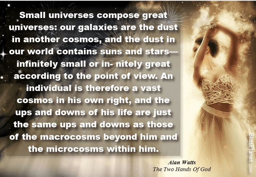 The Cosmic Dance An excerpt from The Two Hands of God by Alan Watts