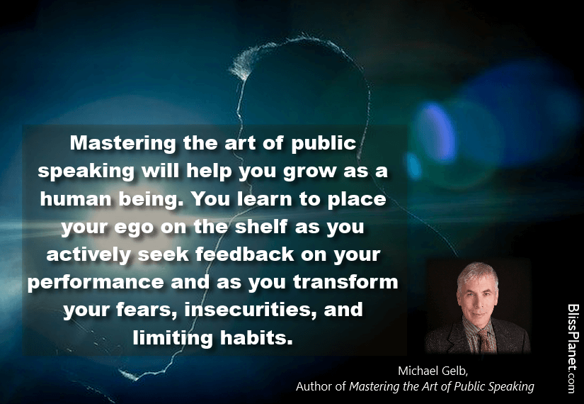 A Talk with Michael Gelb – author of Mastering the Art of Public Speaking