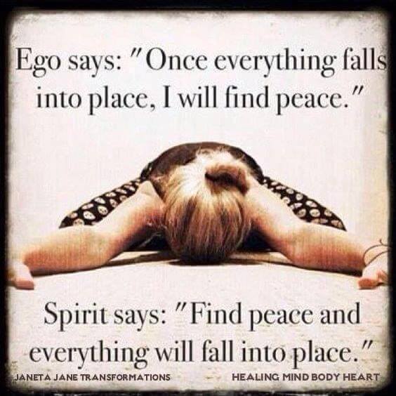 Find peace