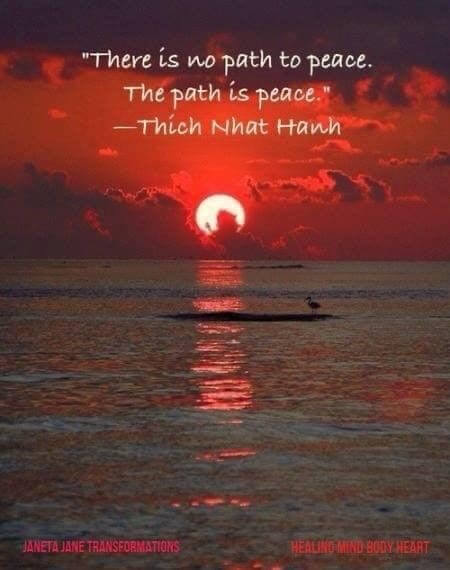 peace is the path