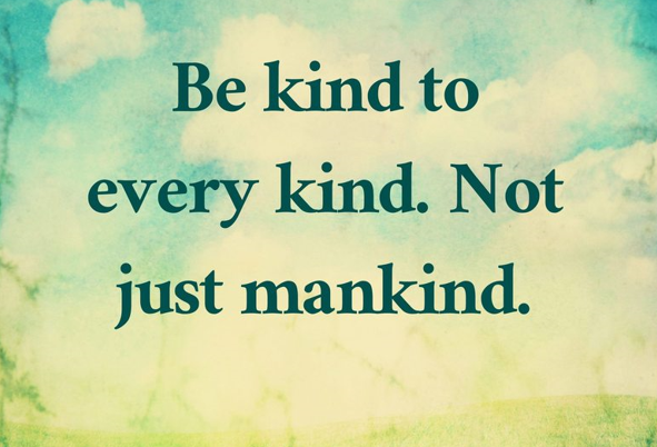 Be Kind to Every Kind