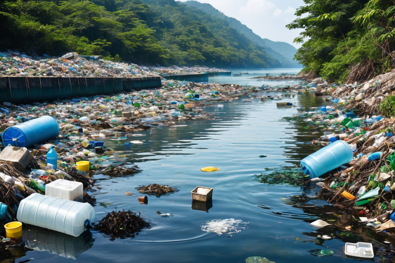 water-pollution-with-plastic