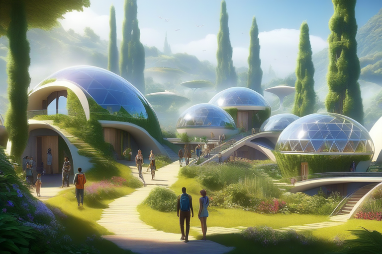 people-coexisting-in-peaceful-futuristic-eco-village