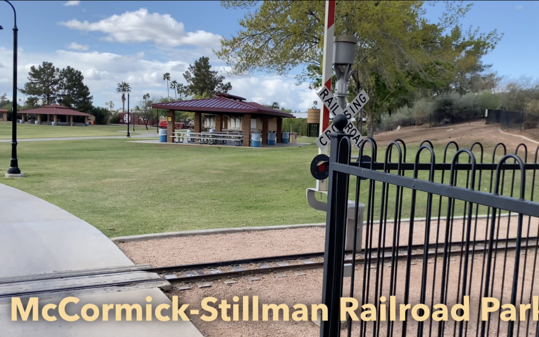 McCormick Stillman Railroad Park in Scottsdale, Arizona