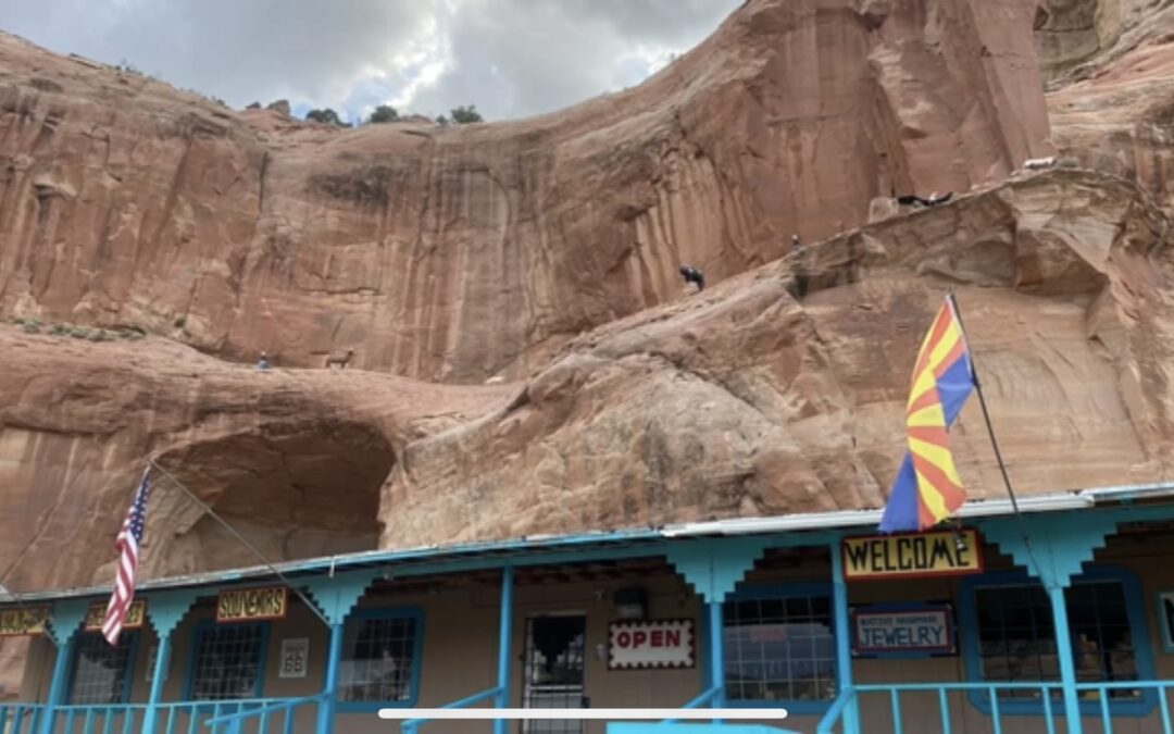 mountain behind Tomahawk Indian Store: Lupton, Arizona