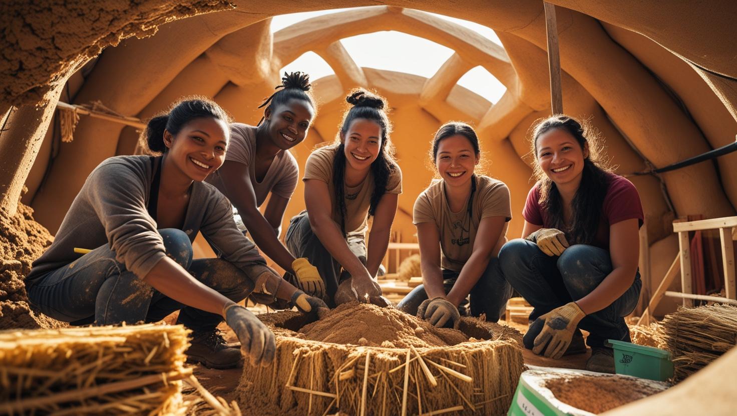 The Human Element of dome Ecovillage Construction