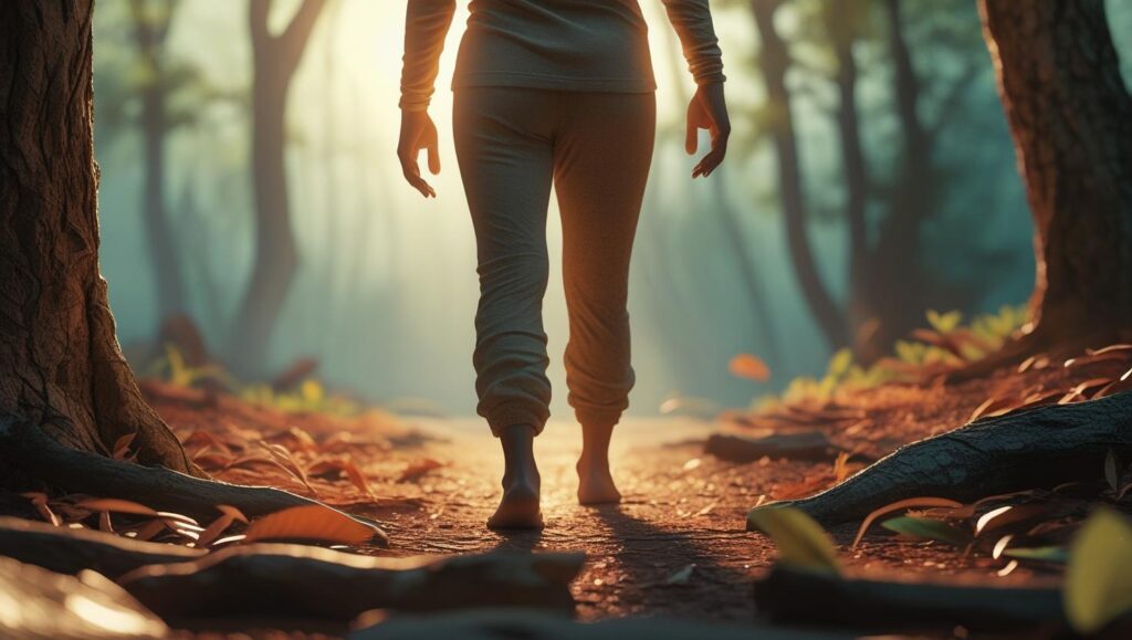 mindful walking
