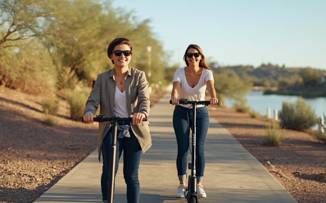 A Scooter Adventure in Tempe Arizona